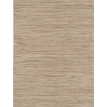 Lustrous Grasscloth Beige Wallpaper