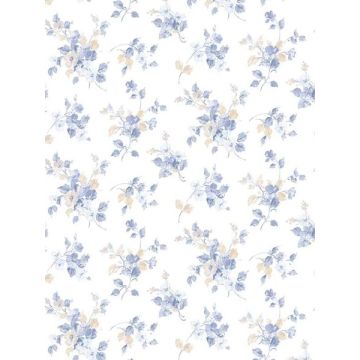 Blossom Mini Blue Cream Wallpaper