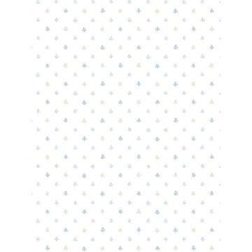 Lulu Spot Blue Beige Wallpaper