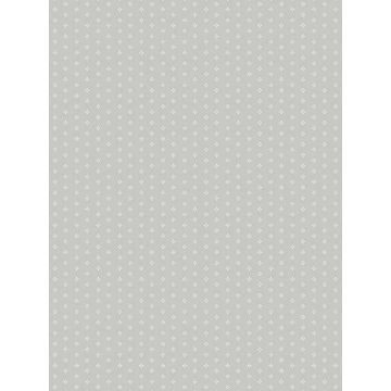 Swiss Dot Negative Grey Wallpaper