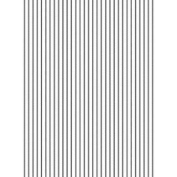 Tailored Stripe Positive Black Wallpaper