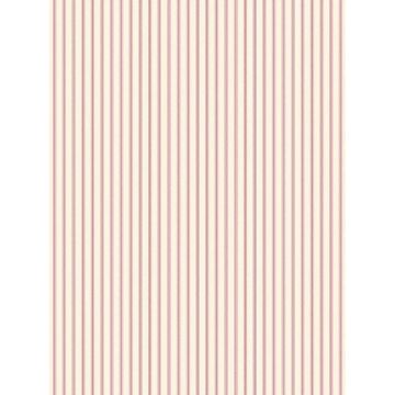 Tailored Stripe Positive Red Wallpaper