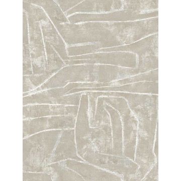 Urban Chalk Peel and Stick Neutral Wallpaper
