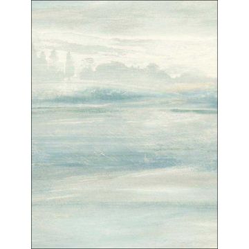 Soothing Mists Scenic Peel and Stick Blue Wallpaper
