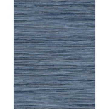 Bahia Grass Peel and Stick Navy Wallpaper