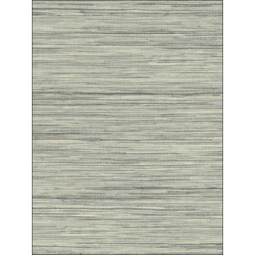 Bahia Grass Peel and Stick Grey Wallpaper