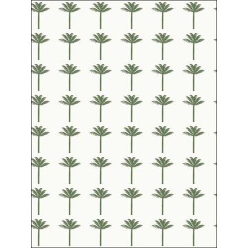 Palm Bay Peel and Stick Green Wallpaper