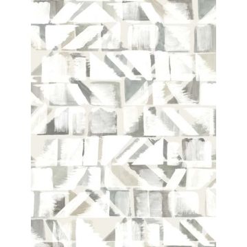 Refraction Peel and Stick Neutral Wallpaper