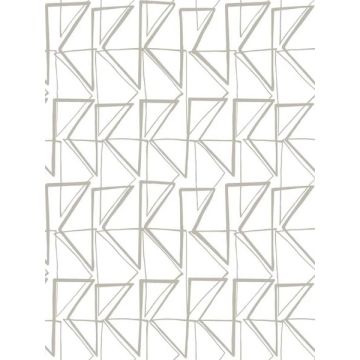 Love Triangles Peel and Stick Gold Metallic Wallpaper