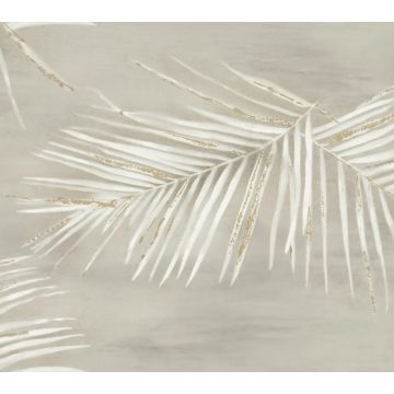 Endless Summer Peel and Stick Taupe Metallic Wallpaper