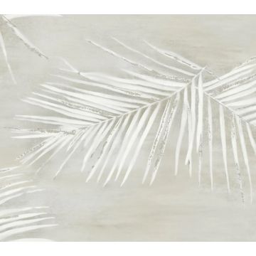 Endless Summer Peel and Stick Grey Metallic Wallpaper