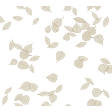 Inner Peace Peel and Stick Champagne Metallic Wallpaper