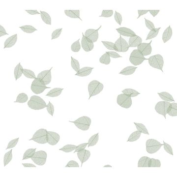 Inner Peace Peel and Stick Sage Metallic Wallpaper