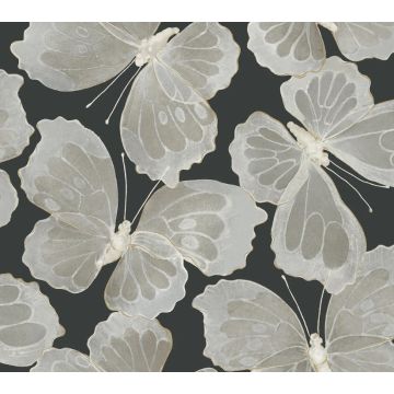 Monarch Peel and Stick Onyx Metallic Wallpaper