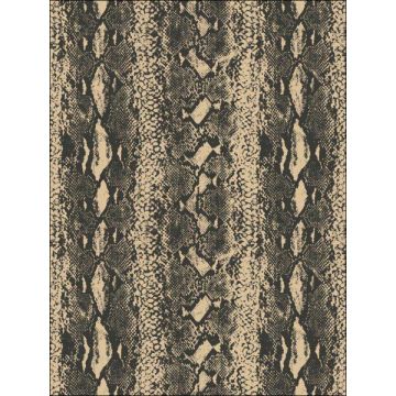 Snake Skin Peel and Stick Gold Black Wallpaper