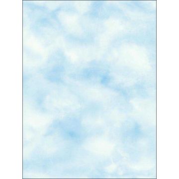 Cloud Peel and Stick Blue Wallpaper