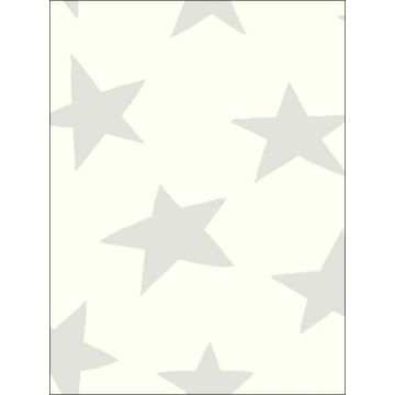 Star Peel and Stick Grey Wallpaper
