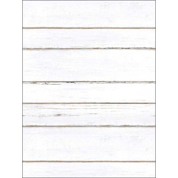 Shiplap Peel and Stick White Wallpaper