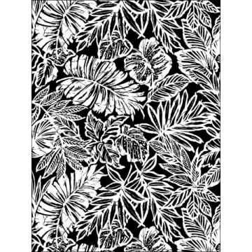 Tropical Leaf Peel and Stick Black Wallpaper