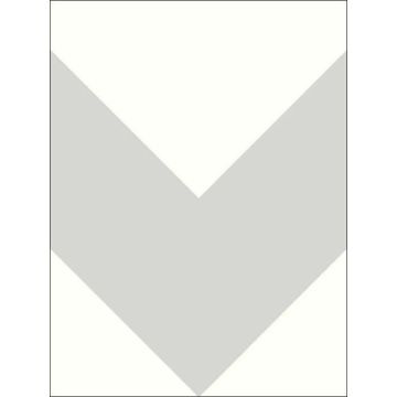 Large Chevron Peel and Stick Grey Wallpaper