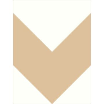 Large Chevron Peel and Stick Tan Wallpaper