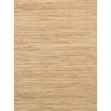 Lustrous Grasscloth Yellow Wallpaper