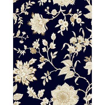 Sutton Black Wallpaper
