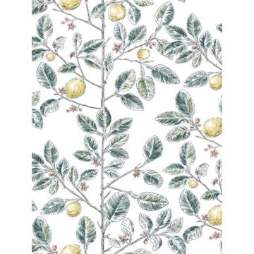 Limoncello Toile Forest Wallpaper