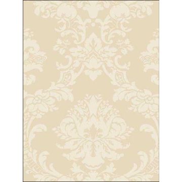 Damask Cream Wallpaper