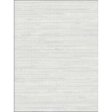 Grasscloth Silver Wallpaper