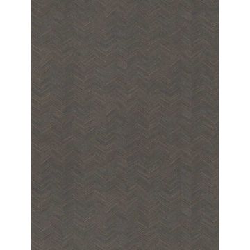 Raised Chevron Royal Blue Wallpaper