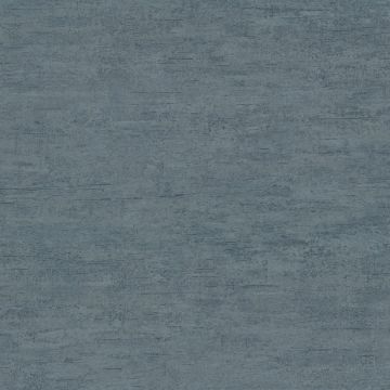 Weathered Stucco Dusty Blue Wallpaper
