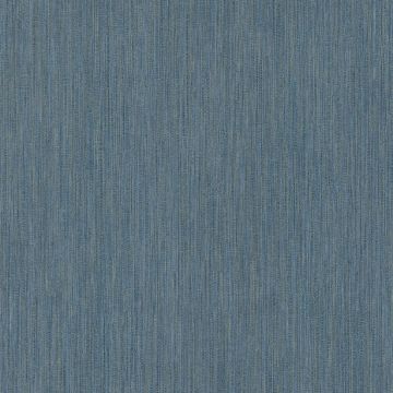 Washed Ramie Cobalt Wallpaper