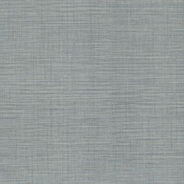Lotus Silk Steel Blue Wallpaper