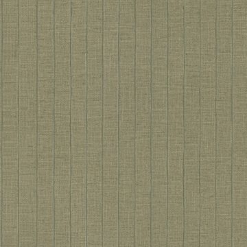 Cording Stripe Moss Wallpaper