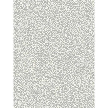 Leopard King Grey Wallpaper