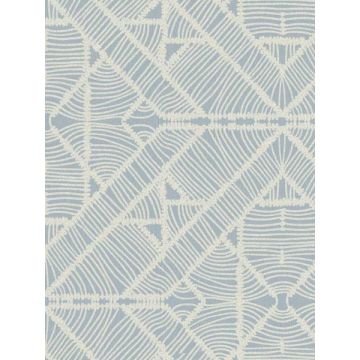 Diamond Macrame Blue Wallpaper