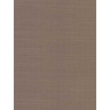 Plain Sisal Brown Wallpaper