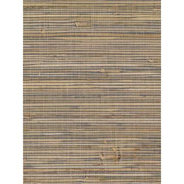 Knotted Grass Brown Wallpaper
