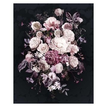 Bouquet Noir Mural