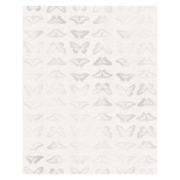 Mur de Papillons 4 Panel Grey Mural
