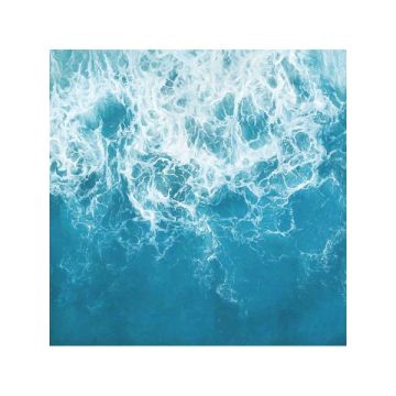 The Shore 5 Panel Blue Mural