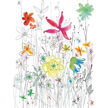 Joli 2 Panel Multicolor Mural