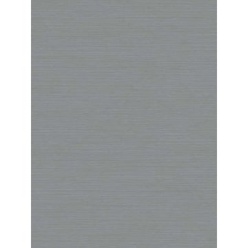 Shining Sisal Grasscloth Grey Metallic Wallpaper