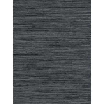 Shining Sisal Black Metallic Wallpaper