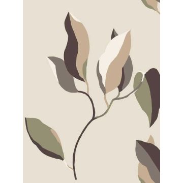 Brushwork Branches Violet Wallpaper