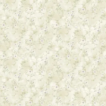 Capri Purple Floral Trail Wallpaper Sidewall Chesapeake DLR54632
