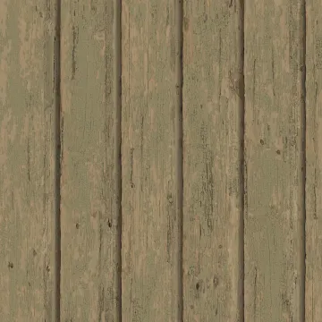 Green Weathered Clapboards Wallpaper Sidewall Chesapeake FFR66102