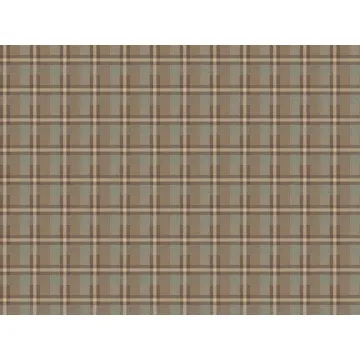Sonny Brown Heritage Tartan Wallpaper Sidewall Chesapeake PUR09162
