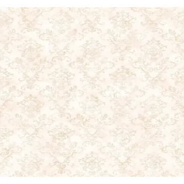 Evie Pink Country Stencil Damask Wallpaper Sidewall Chesapeake PUR66357